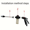 High-Pressure Water Gun Nozzle for Car Wash & Garden