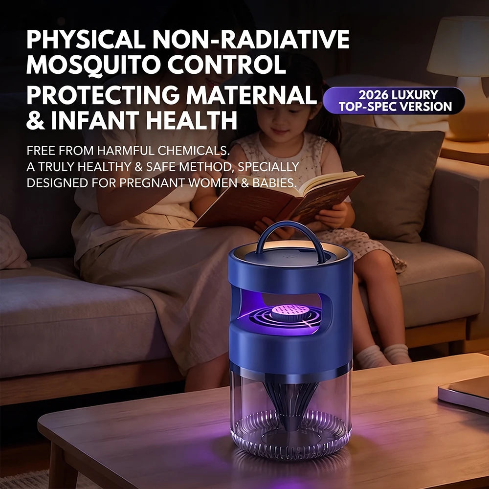 UV Mosquito Killer Lamp with Quiet Suction Fan