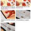 Metal Snap Fastener Kit with Hand Press Pliers & Storage Box