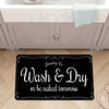Non-Slip Felt Laundry Room Mat – Washable Runner Rug