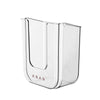 Klares wandmontiertes Toilettenpapierdispenser mit der Marke ANAN