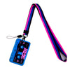 Retro Tape Design Lanyard with Card Holder