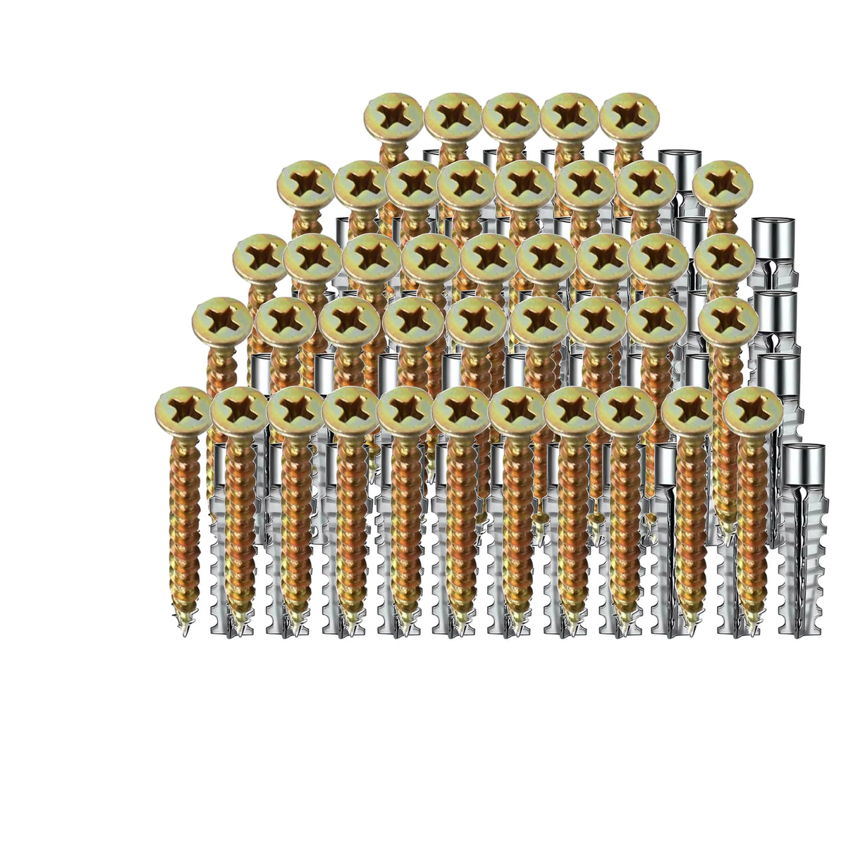 Expansion Screws for Hollow Walls – Self-Tapping Anchors (6mm & 8mm)