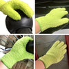 Stretchable Microfiber Dusting Gloves with Breathable Design