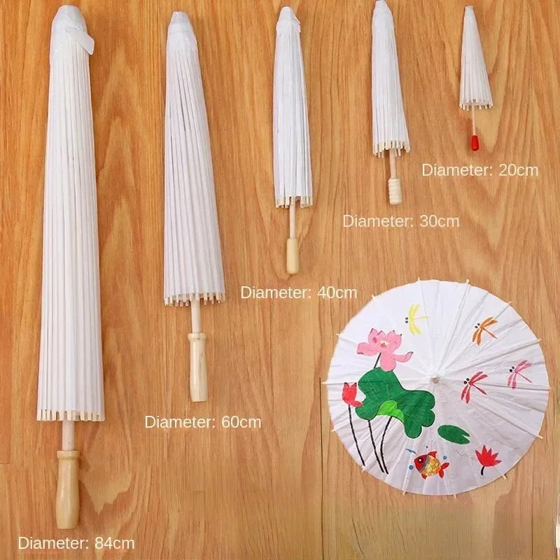 Traditional Paper Umbrella for Décor & Photography