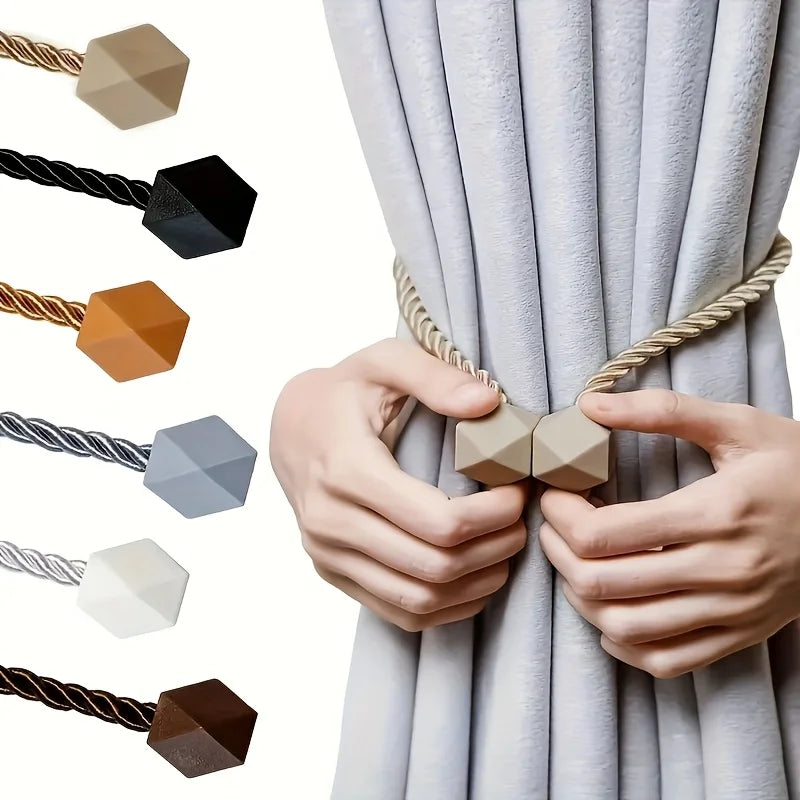 Magnetic Curtain Tiebacks (Set of 2)