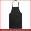 Adjustable Solid Color Kitchen Apron with Pocket