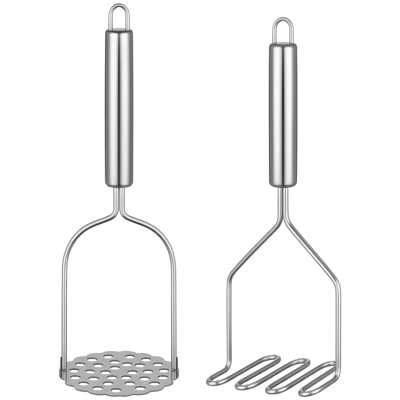 Edelstahl-Kartoffelstampfer-Set