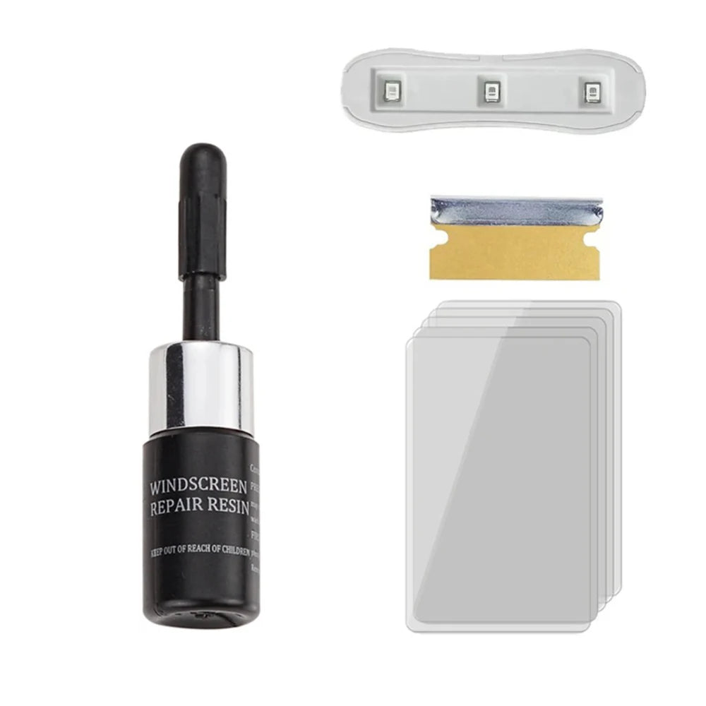Windshield Repair Kit for Chips and Cracks