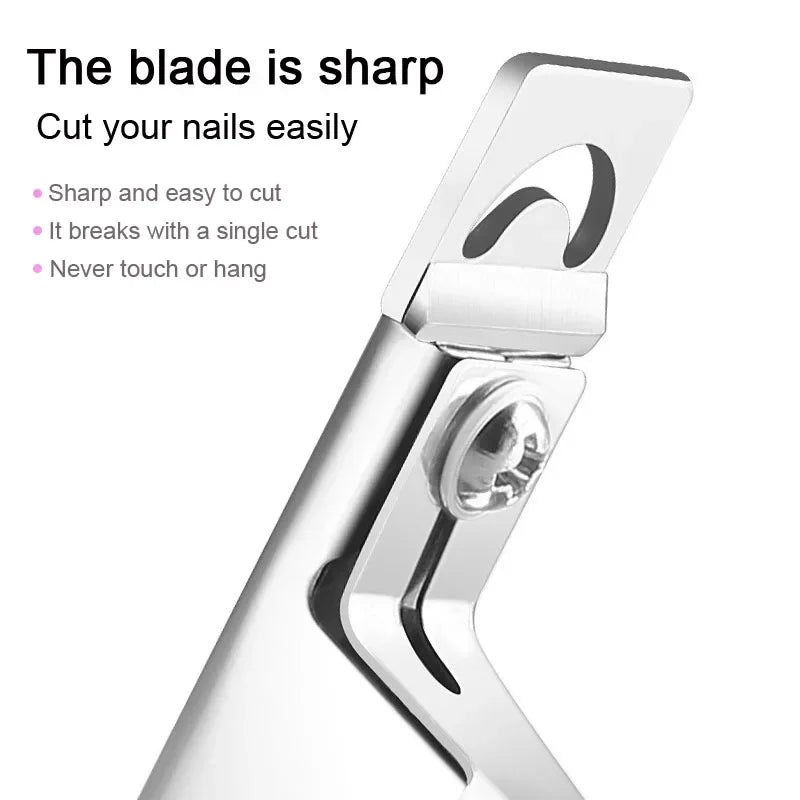 Precision Stainless Steel False Nail Clipper