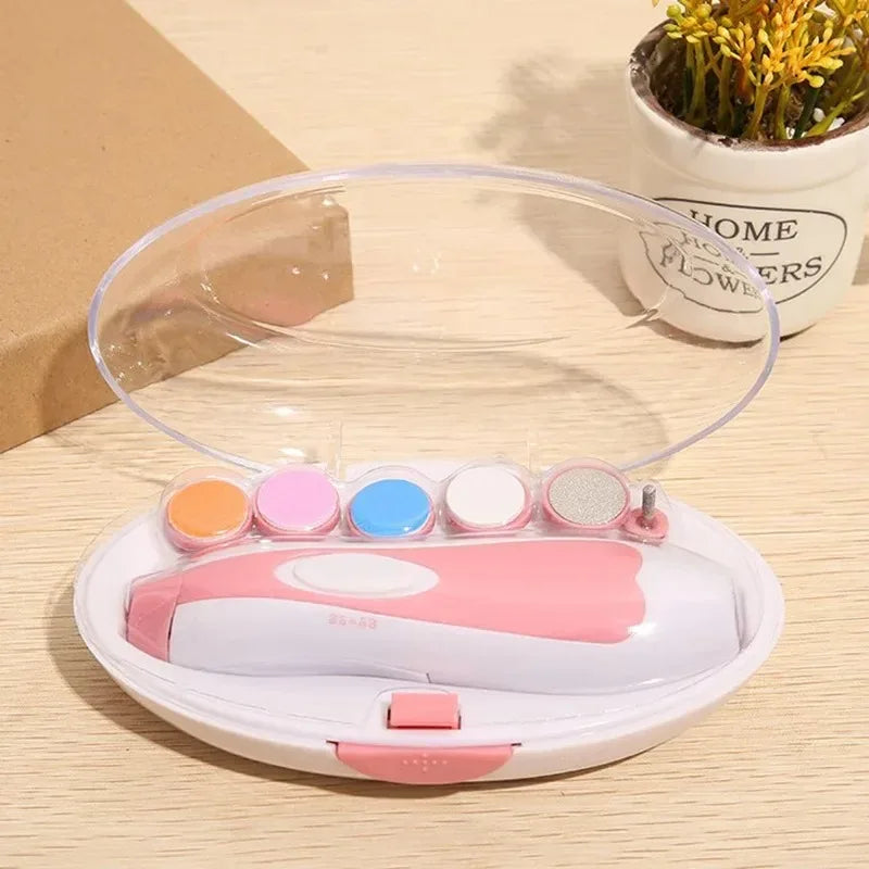 Electric Baby Nail Trimmer & Manicure Set