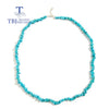 Collar con Colgante de Turquesa y Plata de Ley 925