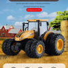 Remote-Controlled Farm Tractor Toy with Realistic Engineering Details