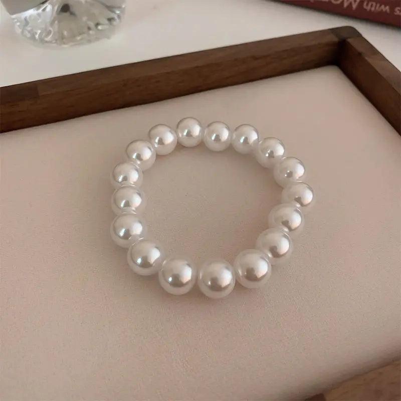 Bracelet Perles de Simili-Perles Élégant