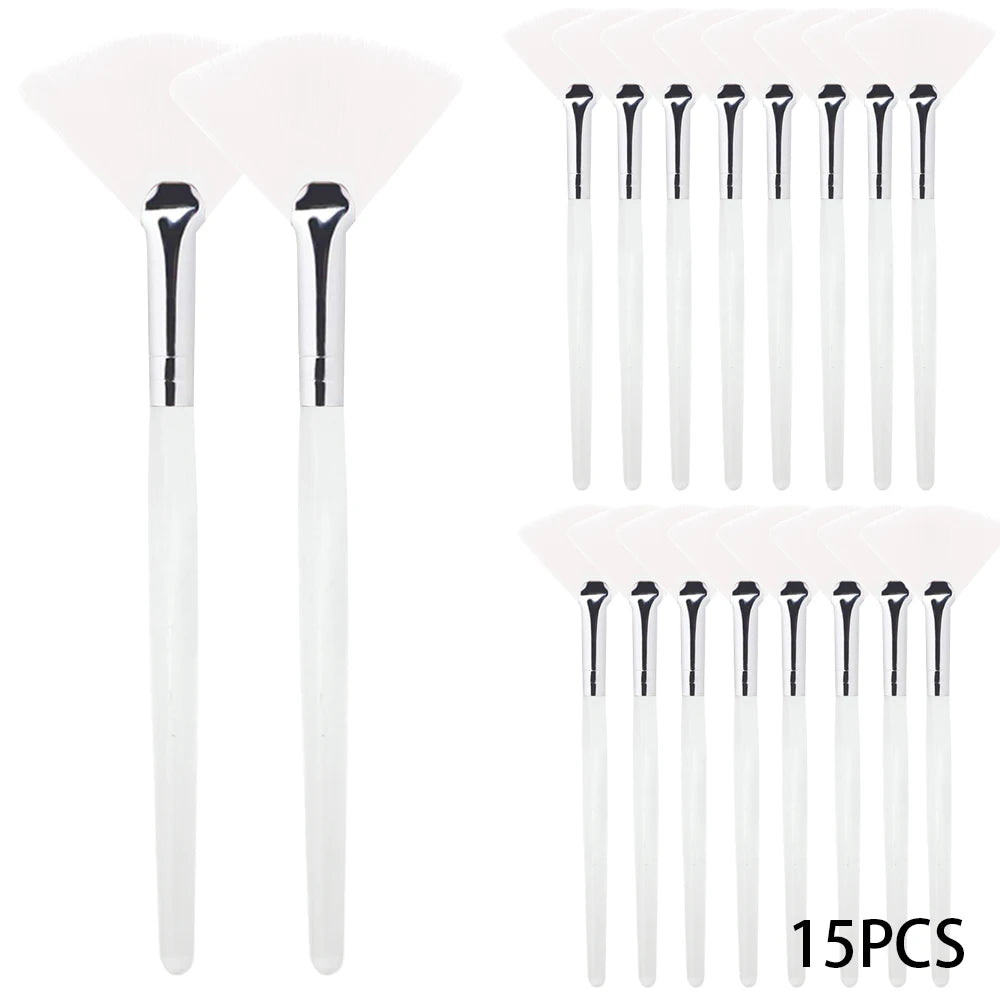 Soft Facial Mask Brushes Set for Smooth, Even Application