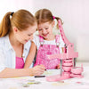 Multi-Size Button Maker Machine with 300 Button Parts Kit