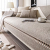 Non-Slip Dustproof Cotton-Linen Sofa Cover