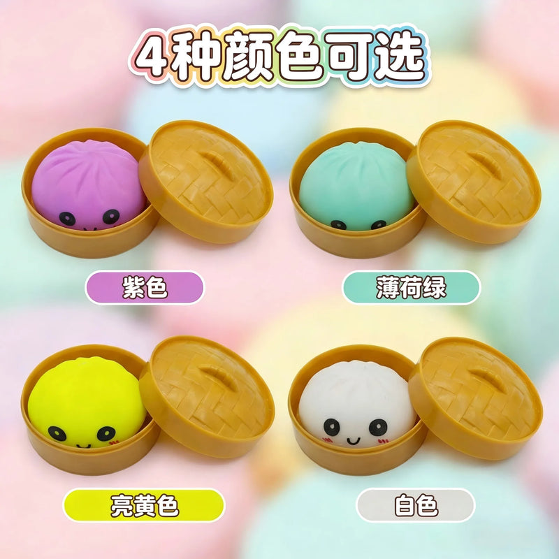 Glitter Dumpling Squishy Stress Relief Toy