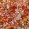 50g Colorful Glass Mix Beads for Jewelry Making
