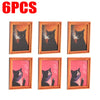Cat Frame Fridge Magnets Set