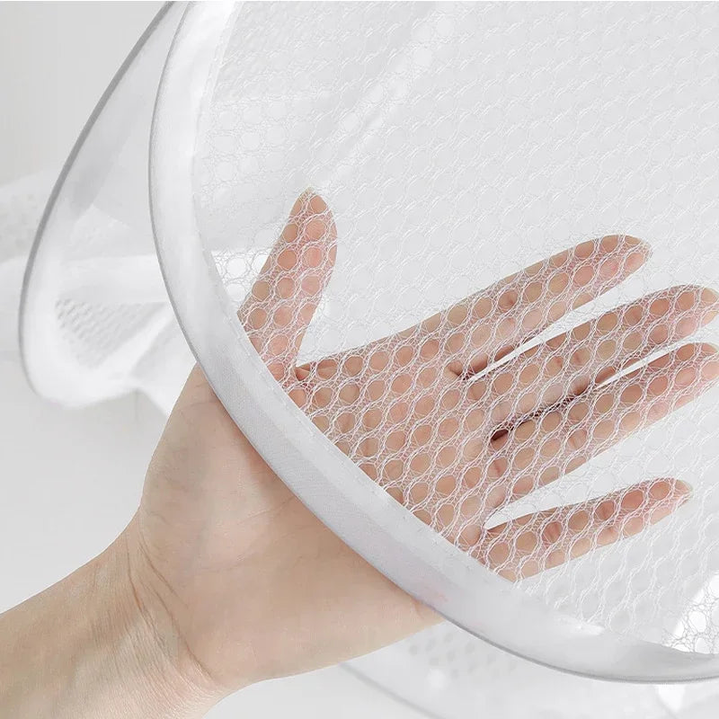 Pop-Up Mesh Laundry Hamper for Home and Travel