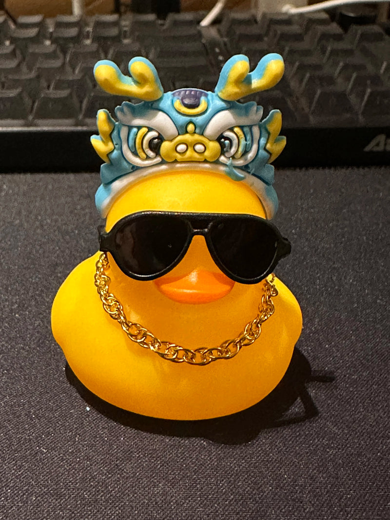 Adorable Rubber Duck Dashboard Ornament