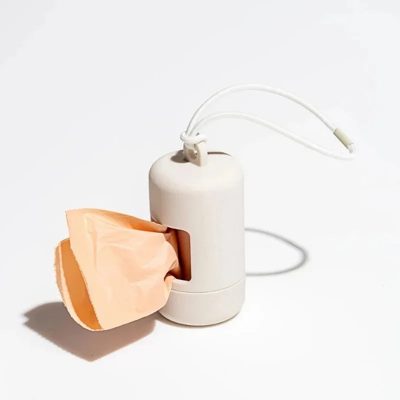 Dispensador Portátil de Bolsas para Heces de Perro