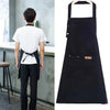 Stain-Resistant Kitchen Apron with Front Pocket