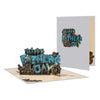 3D Pop-Up Father's Day Greeting Card with Notecard