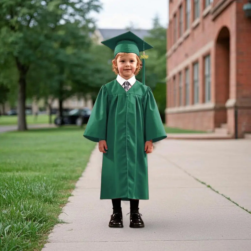 Kids' Kindergarten Graduation Cap & Gown Set