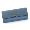 Women's Tri-Fold PU Leather Wallet with Coin Pocket