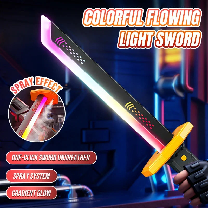 Multi-Color Spray Lightsaber Toy