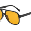 Gafas de sol piloto polarizadas oversize