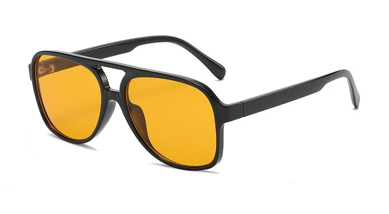 Gafas de sol piloto polarizadas oversize