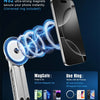 Foldable Aluminum Laptop Stand with Magnetic Phone Mount