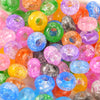 Mixed Rainbow Resin Spacer Beads for Jewelry Making