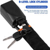 Universal Adjustable Steering Wheel Lock for Car Theft Prevention
