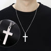 Stainless Steel Cross Pendant Necklace
