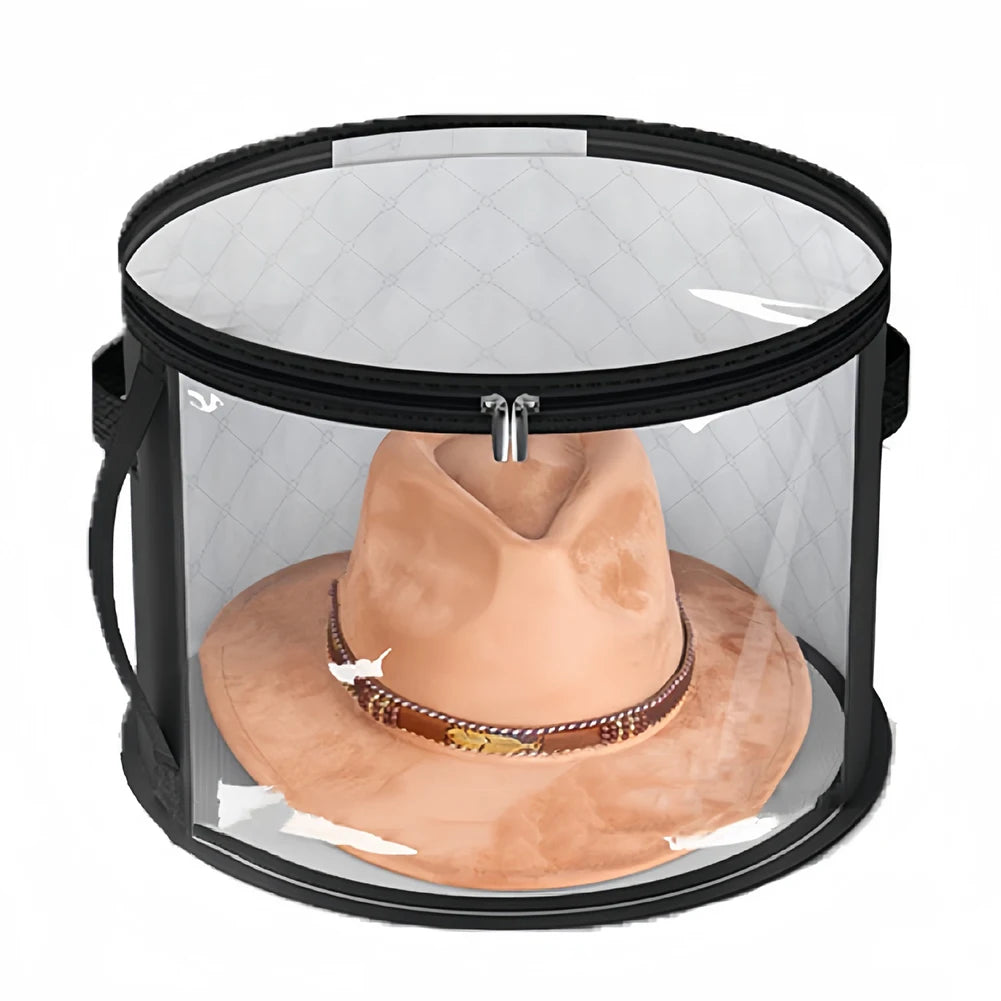 Foldable Hat Storage Bucket Organizer