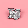 Just One More Chapter Enamel Pin for Book Lovers