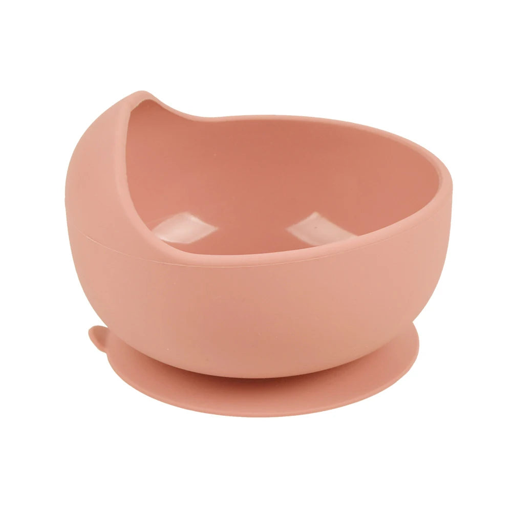 Baby Silicone Suction Plate and Utensil Set