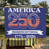 250th Anniversary Plush Flag