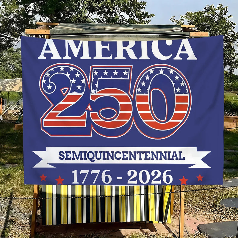 250th Anniversary Plush Flag