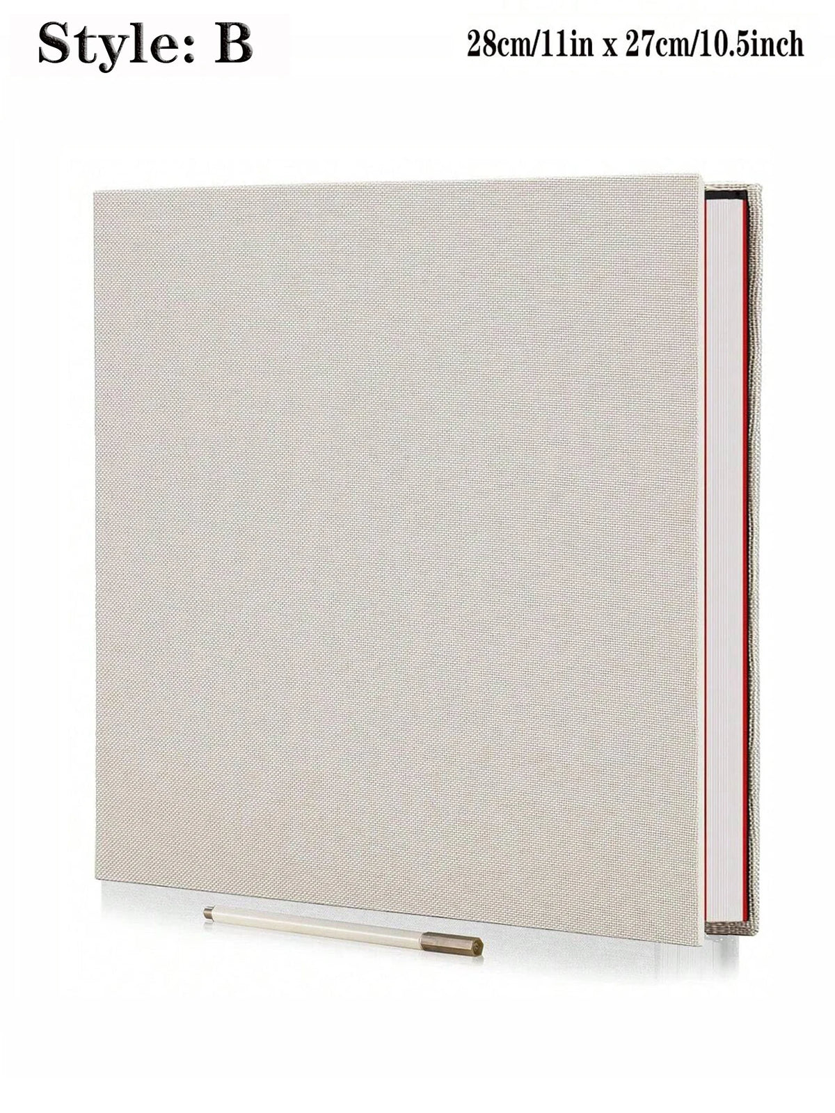 Linen Self-Adhesive Photo Album for Scrapbooking and DIY