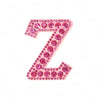 Pearl Rhinestone Letter Patches – Iron-On 3D DIY Embellishments
