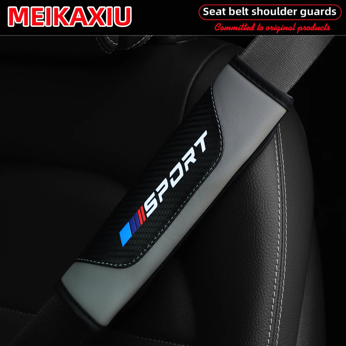Carbon Fiber Seat Belt Shoulder Pad Cover
