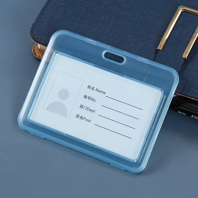 Slim ID Badge Holder with Lanyard