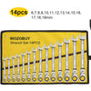 Flex-Head Ratcheting Wrench Set