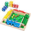 Classic Wooden Shut The Box Dice Game