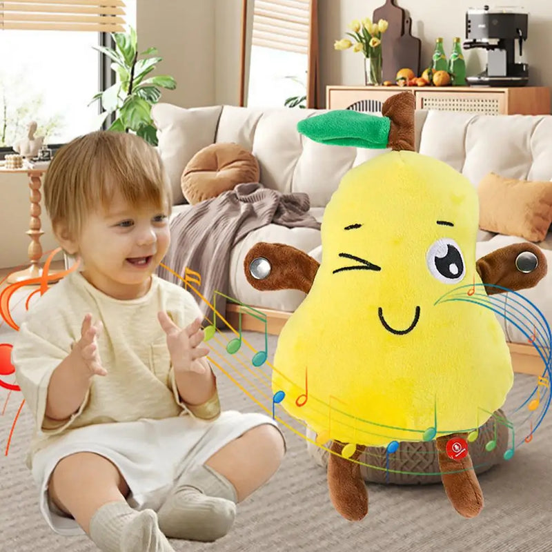 Interactive Musical Fruit Plush Toy